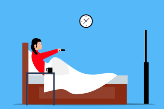 Здоровый сон без пробуждений ночью.