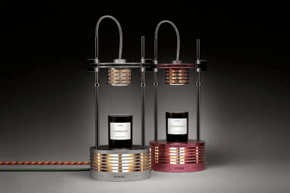 Дизайнерская штурка с лампами и ищлучением ароматов.