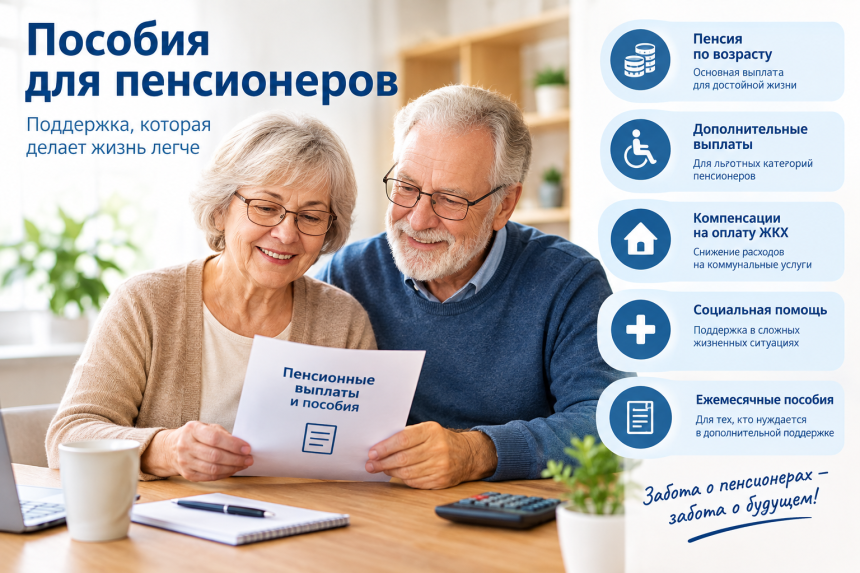 Добплаты для пенсионеров в Германии в 2026 году